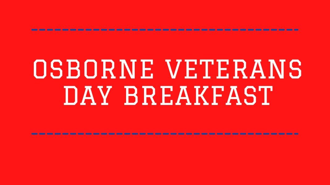 osborne veterans day breakfast